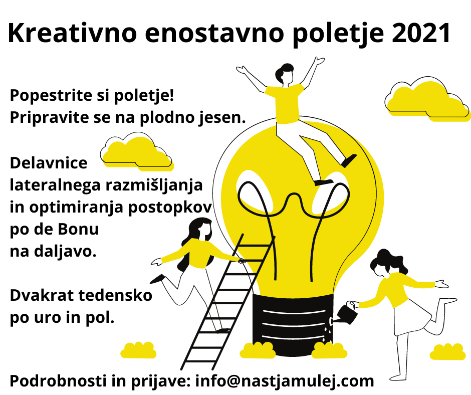 Kreativno, enostavno poletje 2021